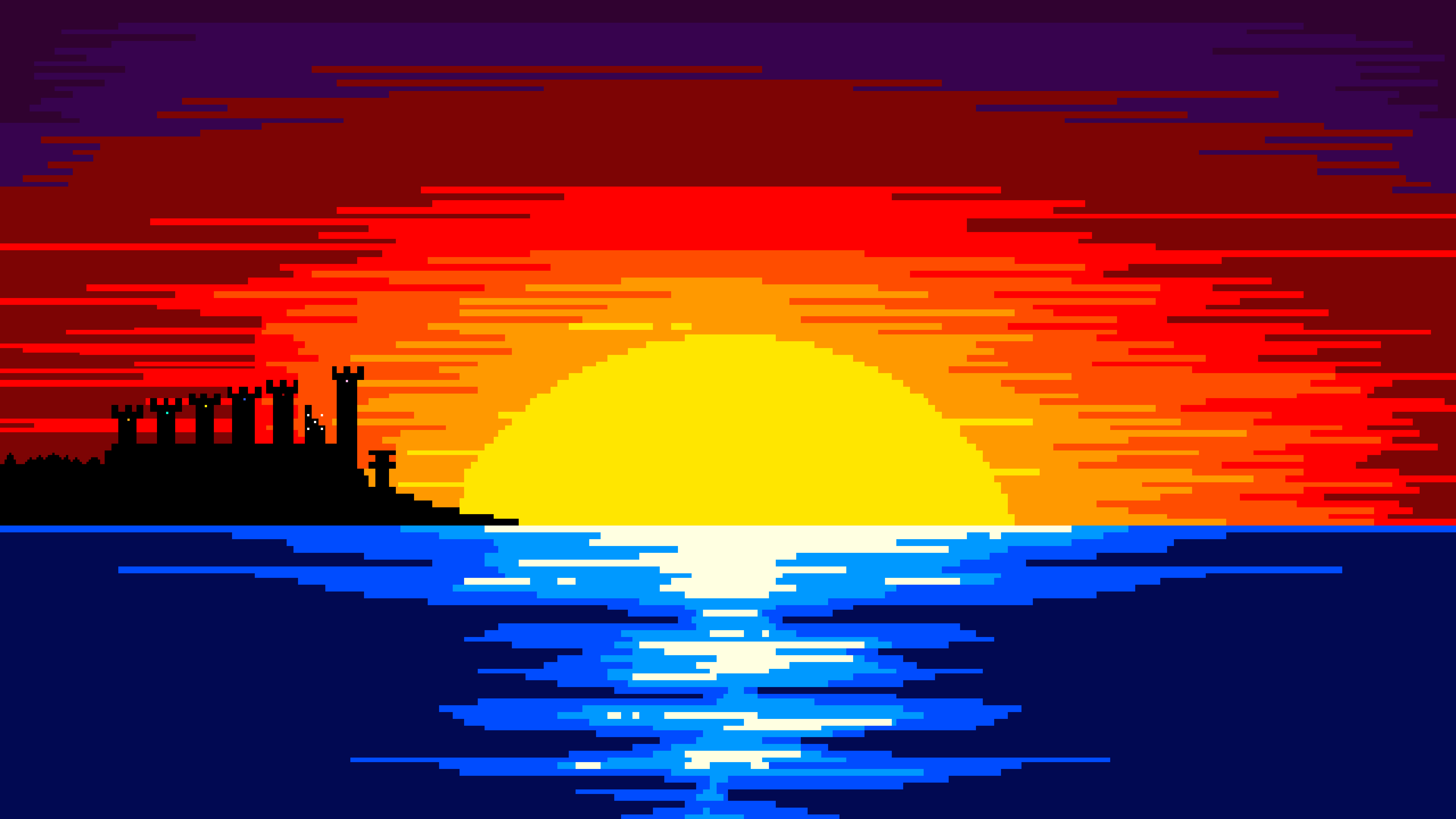 First screen of our game